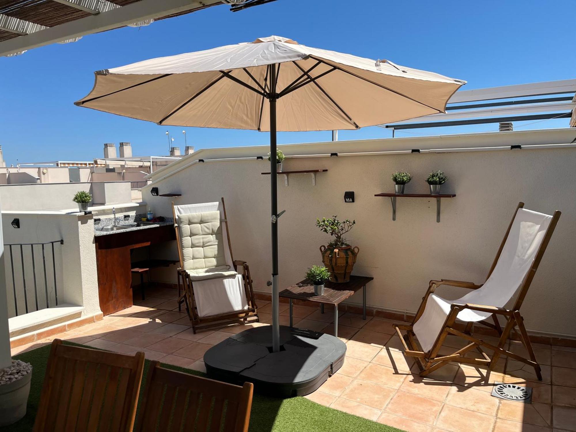 Playa Almenara Atico Duplex Vistas Al Mar Y Montana Wifi,Piscina A Apartment Bagian luar foto
